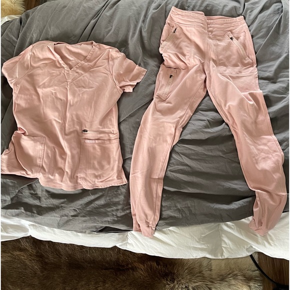 Jaanuu Pants - $40for 2sets of Jaanuu scrubs.One pair worn 2x other NWT. MT pants and L shirts